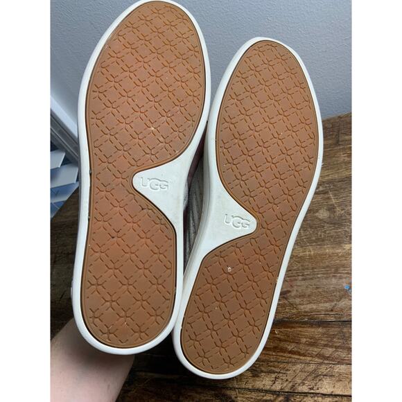 Ugg Sammy Chevron Knit Slip-on Sneakers size 8.5 - Picture 7 of 8